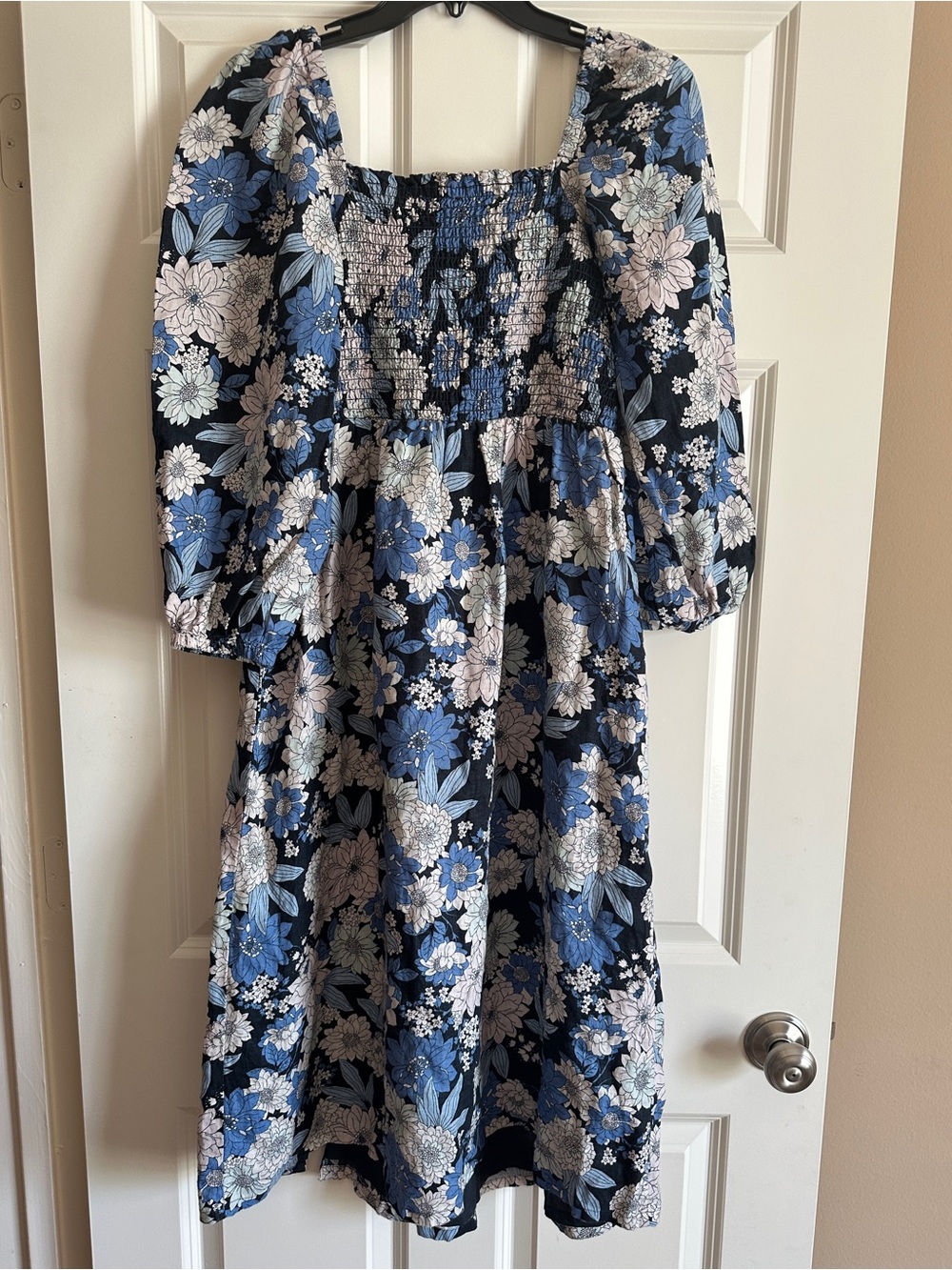 J. Crew Linen daydream dress in zinnia floral - Picture 10 of 11